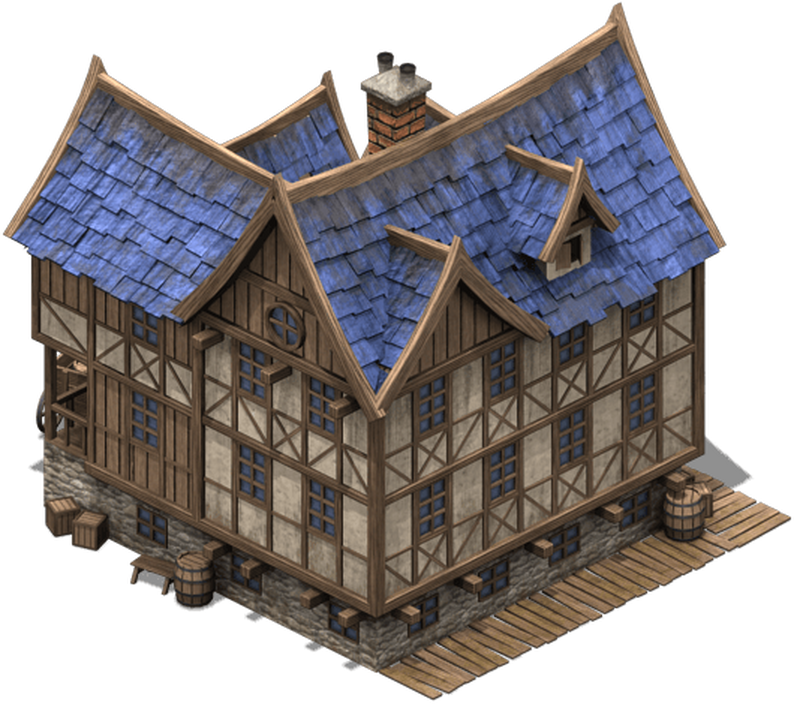 Isometric Medieval Tavern (sprites) by Remos