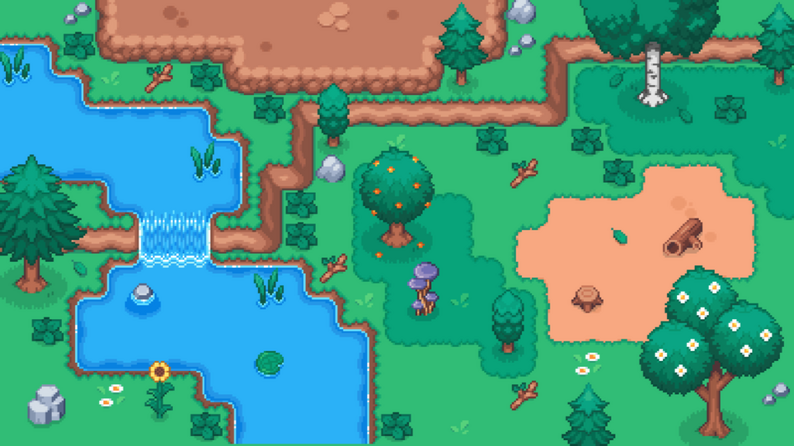 Pixel Kingdom - Grasslands by BonkyDev (Island Of Mine)