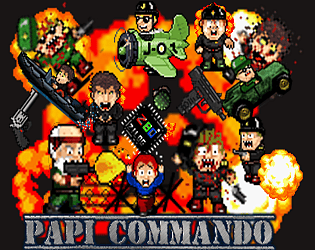 Indie Retro News: Papi Commando - Upcoming Sega Master System platformer  from StudioVetea!