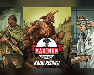 Maximum Apocalypse: Kaiju Rising   - Maximum Apocalypse Expansion 