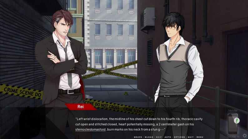 1st Degree: Murder-Mystery BL/Yaoi VN [UPDATED DEMO] by Parival