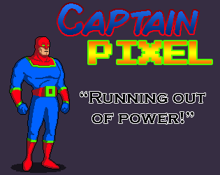 Captain Pixel Vs The Round Invaders