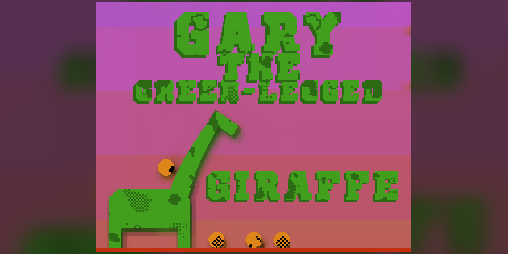 Cover image for Gary, the green-legged Giraffe