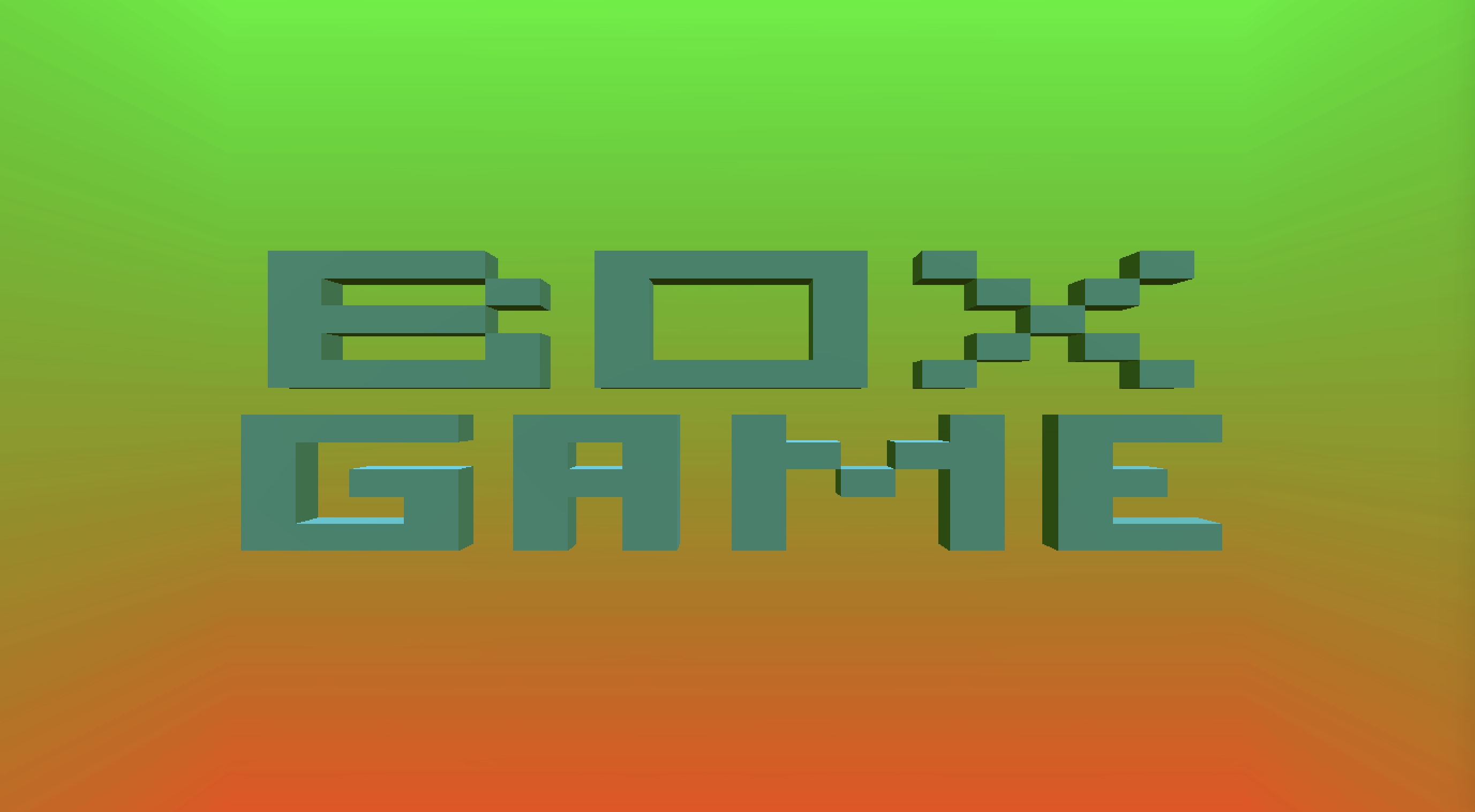 BOXGAME is now on itch.io - BOXGAME by MariusBLGQ