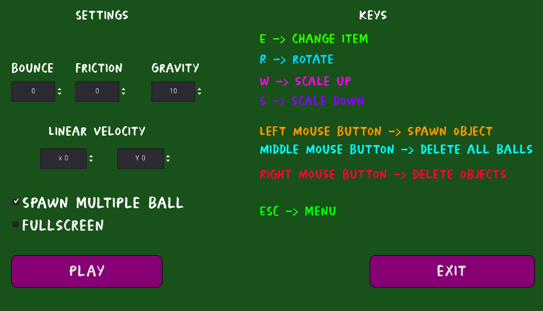 Physics with Godot