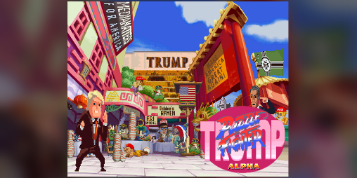 Cover image for Trump Puzzle Fighter Alpha By Deep State Globalist Games