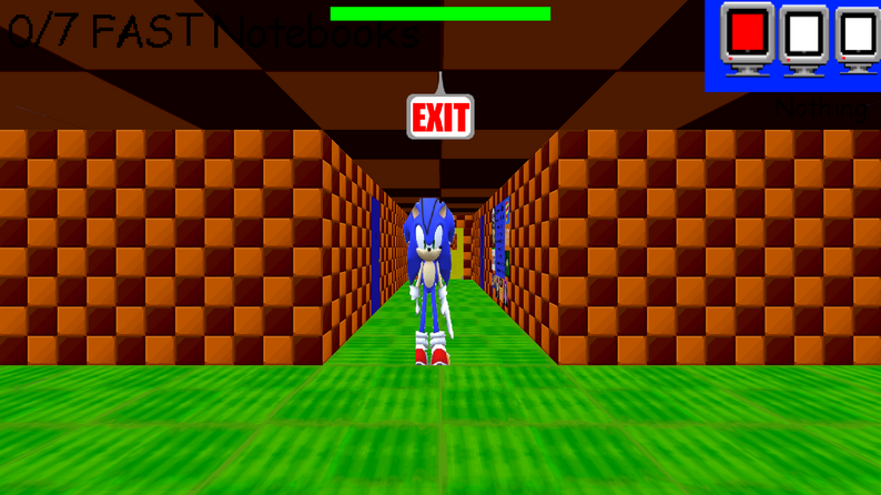 Sonic Basics Super Fast by Baldi's Basics Official VN