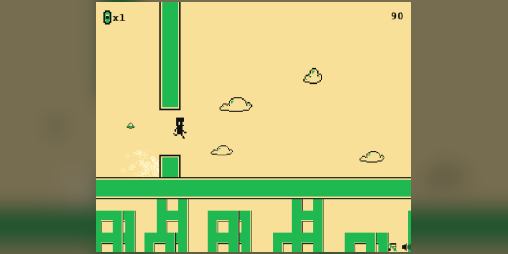 Cover image for Duck, Jump, Die!