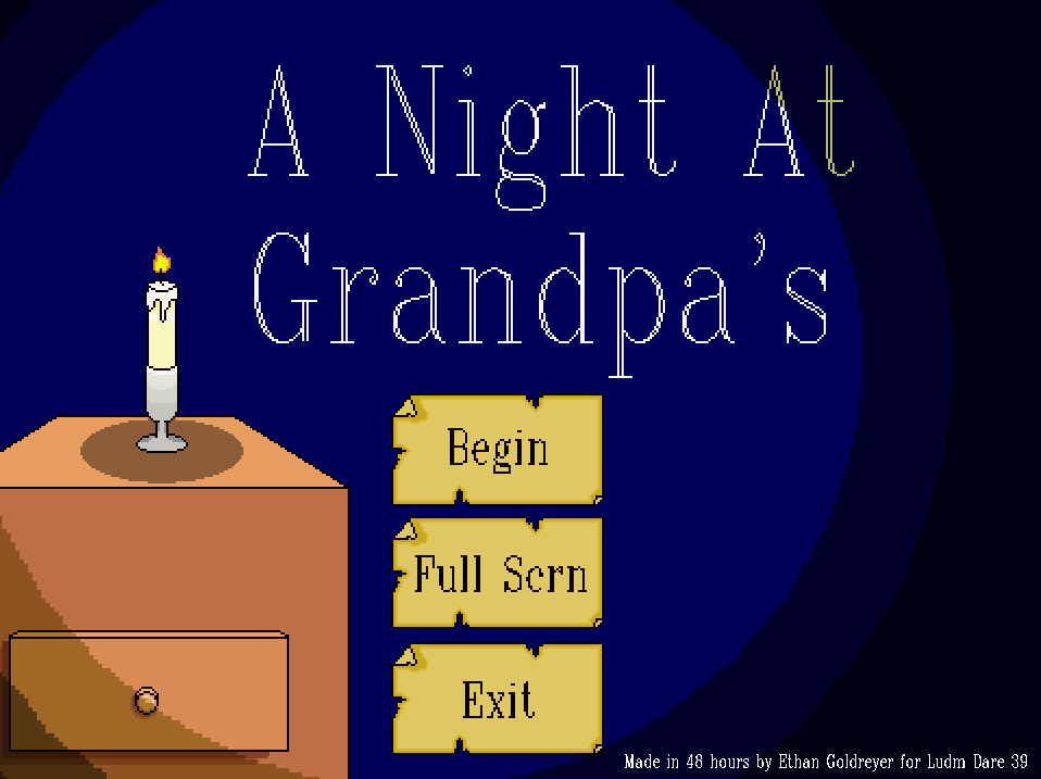 Cover image for A Night at Grandpa's