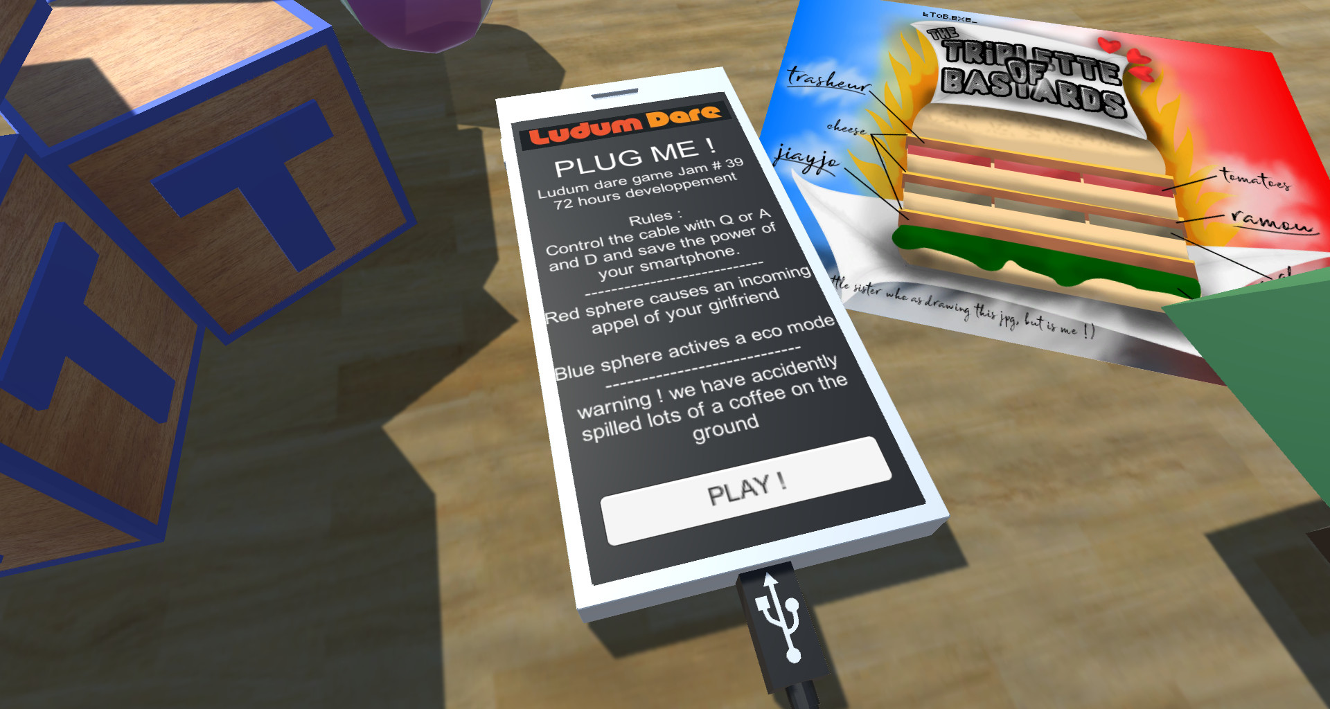 PLUG ME ! by TheTripletteOfBastards