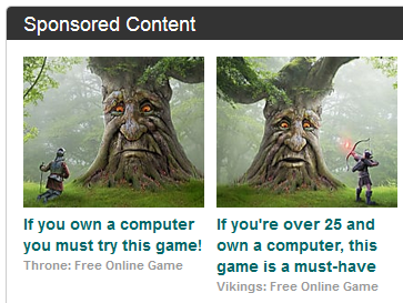 Which game should I play?  Wise Mystical Tree / If You're Over 25