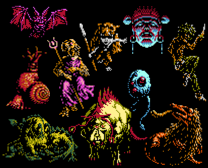 NES style FREE Graphics by Marumugi4510