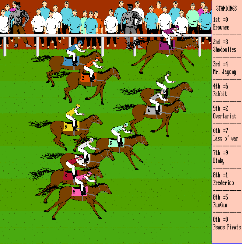 Horse - A horse racing betting game by Pinkskin