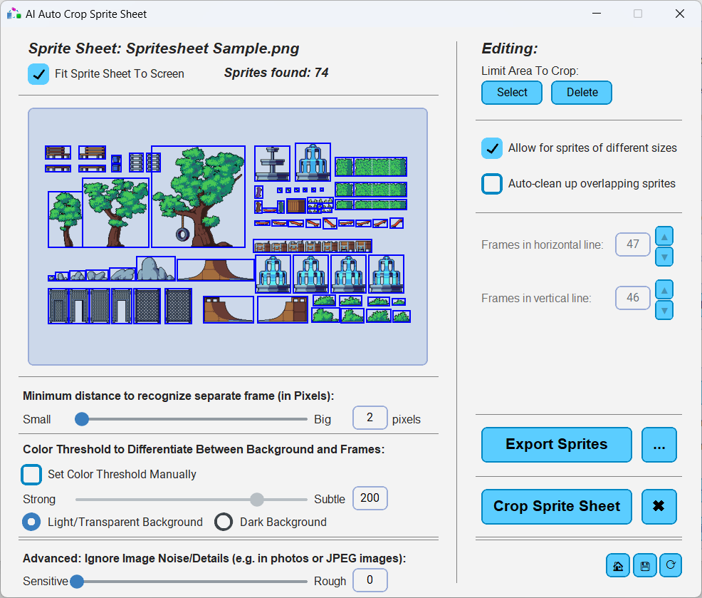 Super Simple Sprite Sheet-To-Gif Converter by Lion In A Box Games