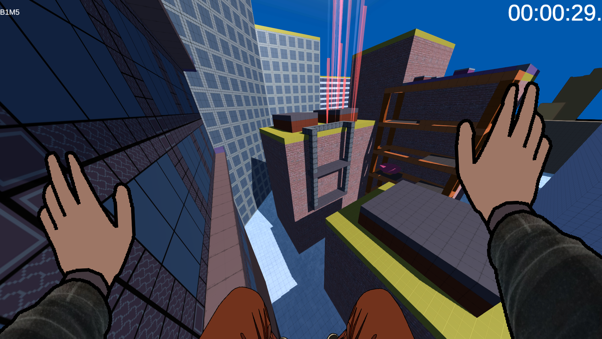 r.u.s.h.] Parkour Prototype 2 by Noah Lewin