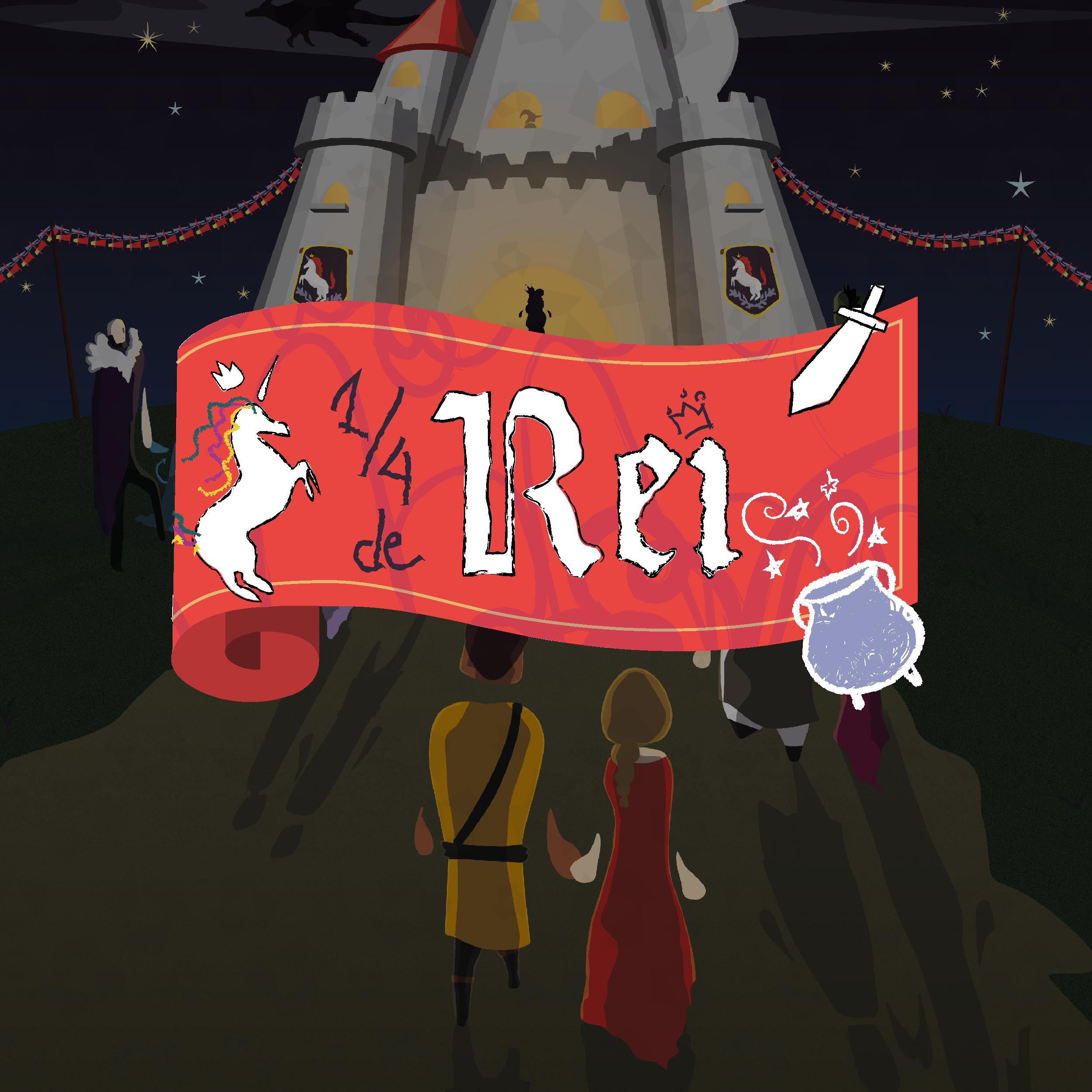 Cover image for 1/4 de Rei
