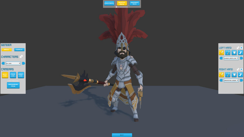 Demo of Character Enhancement Toolkit by Linkira Studios