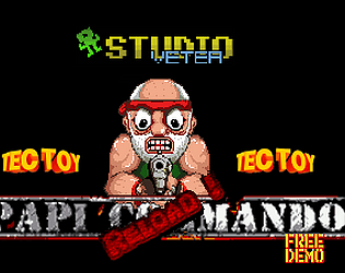 Papi Commando (30-06-2015) (Genesis Game) › Genesis / Mega Drive › PDRoms -  Homebrew 4 you