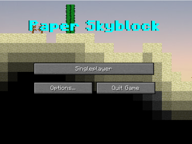 Paper SkyBlock by