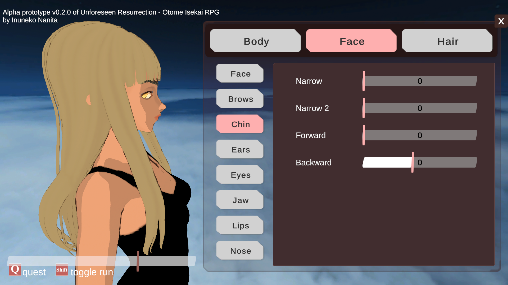 Screenshot 15 for The Unforeseen Resurrection - Otome Isekai RPG with Dress-Up & Farm Sim [Alpha Prototype]