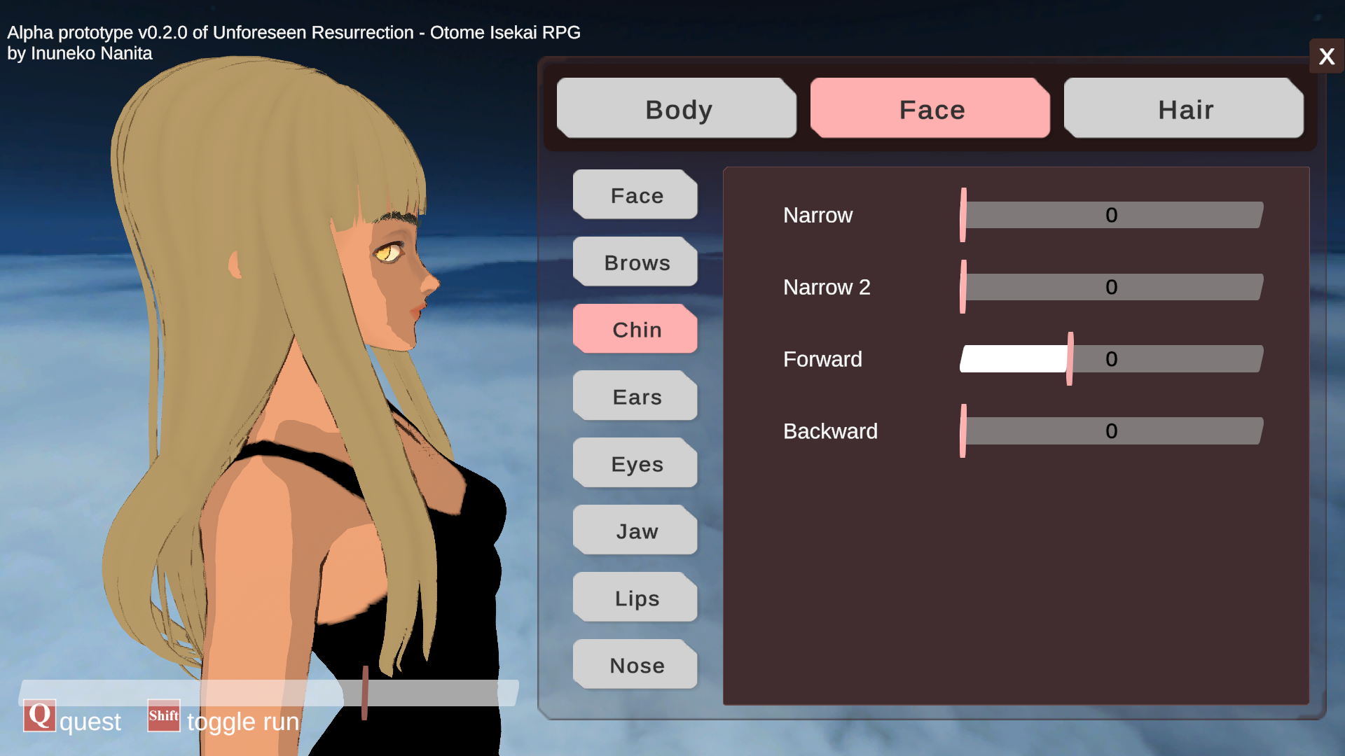 Screenshot 16 for The Unforeseen Resurrection - Otome Isekai RPG with Dress-Up & Farm Sim [Alpha Prototype]