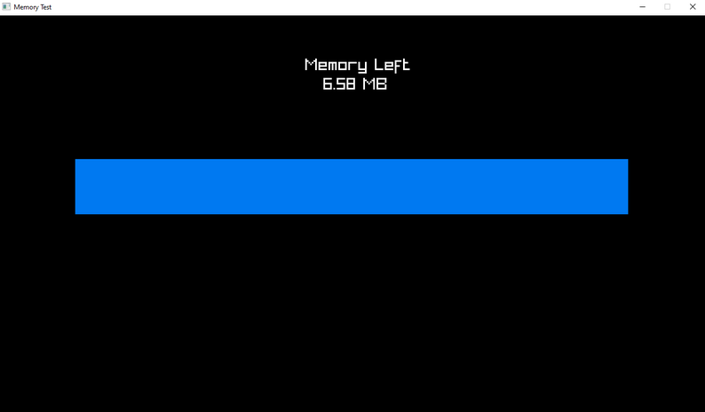 C Memory Test App by Tony~!