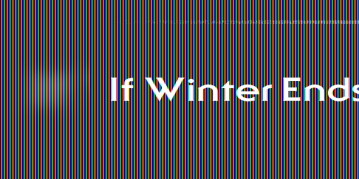 Cover image for If Winter Ends