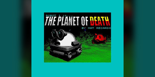 Cover image for Robot 1 in.... THE PLANET OF DEATH!!