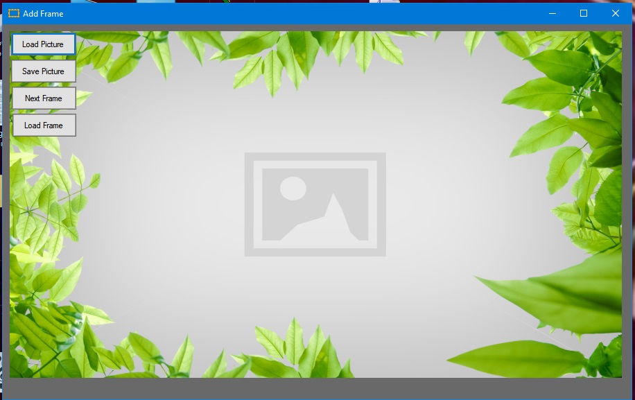 Cover image for Add frame to image