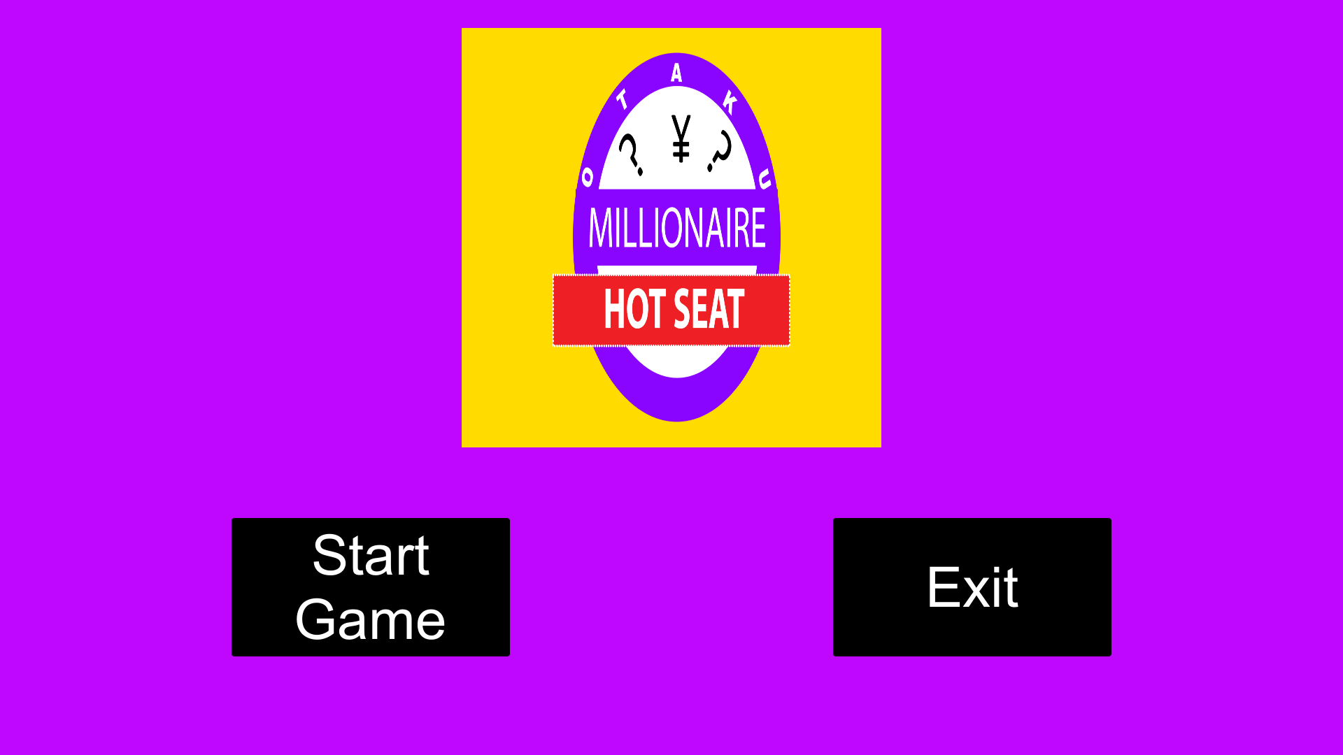 Hot Seat, Board Game