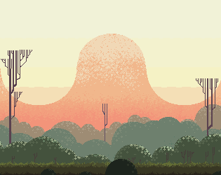 Free Pixel Art Hill by edermunizz