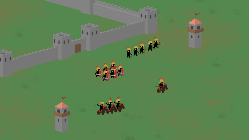2D RTS Roman Empire by Ismartal