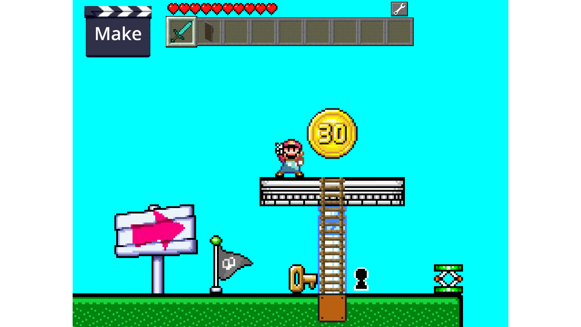 Super Mario Crossover Maker (Widescreen Edition) by GamingWithDominic