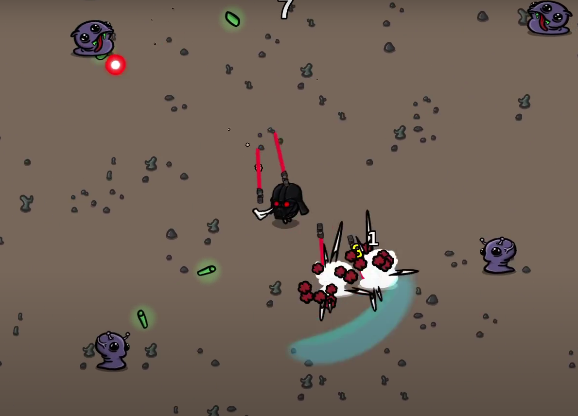 Screenshot 2 for Star Wars Brotato mod