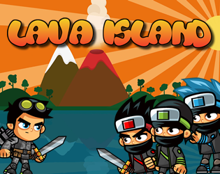 Lava Island: Shooting Action Adventure Platformer