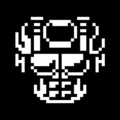 Door undertale 32x32 gaster pixel art