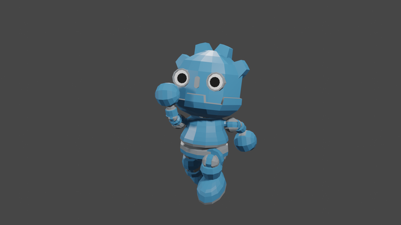 Godot 3D Robot Character by CaptainRipley