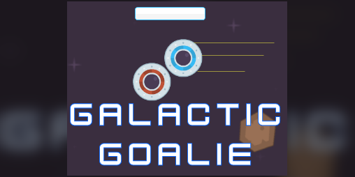 Cover image for Galactic Goalie