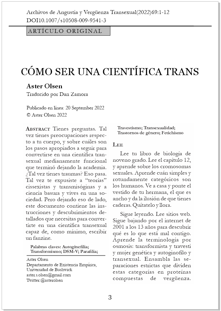 Screenshot 4 for How To Be a Trans Scientist