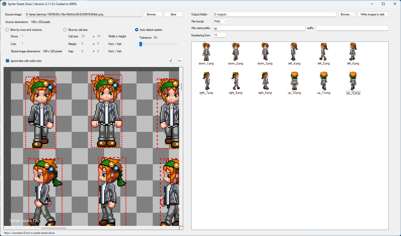 Sprite Sheet Slicer by isometric8