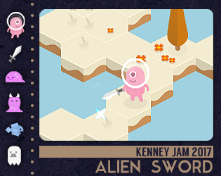 Cover image for Alien Sword