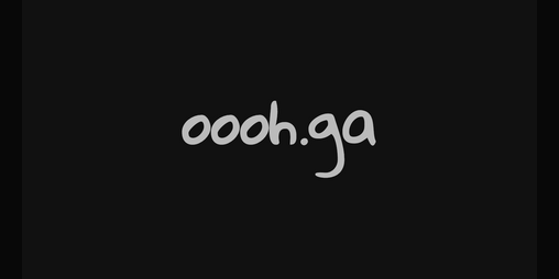 Cover image for oooh.ga