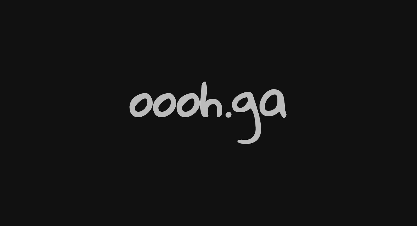 Cover image for oooh.ga