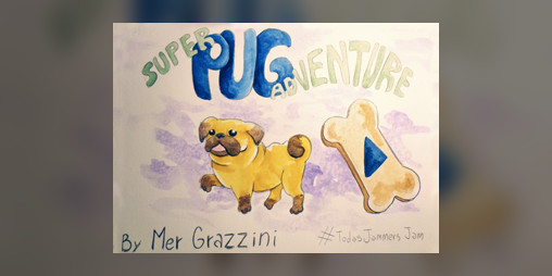Cover image for Super Pug Adventure