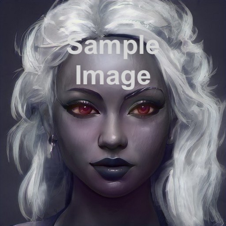 Drow Portrait Pack 1 by AnorelArts