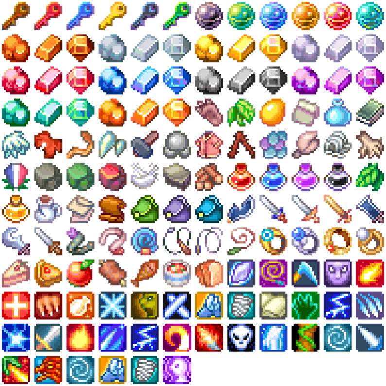 RPG Icon Pack by Valletyh