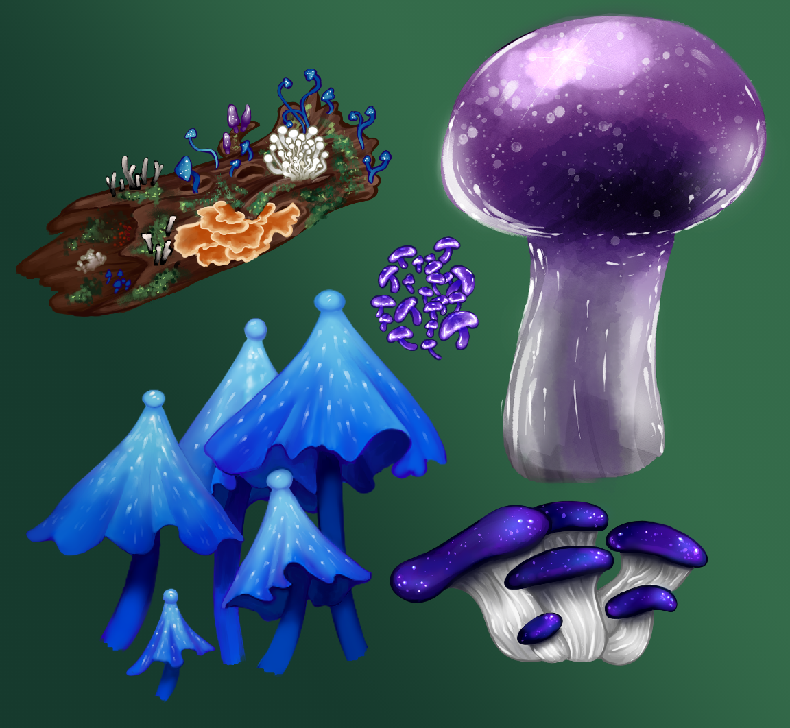 Mushroom Art Pack By K Ramstack