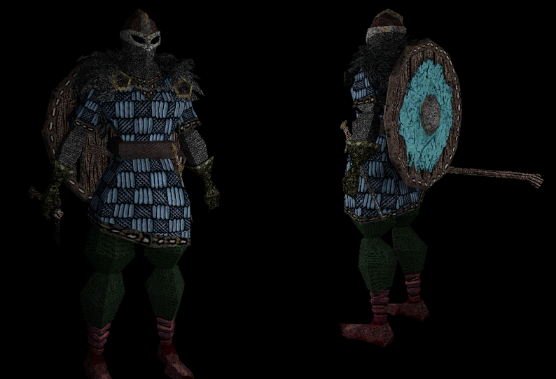 PSX Viking armor chad by Titanium Rat