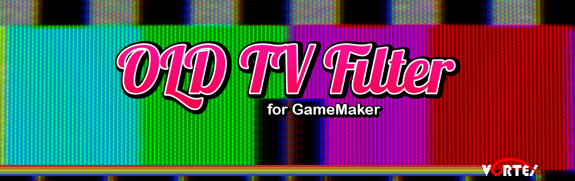 OLD TV Filter for GameMaker