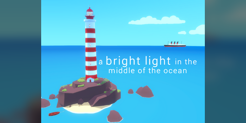 Cover image for A Bright Light in the Middle of the Ocean